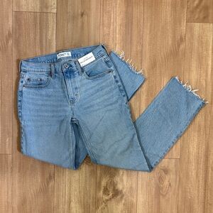 Abercrombie & Fitch Mid Rise 90s Straight